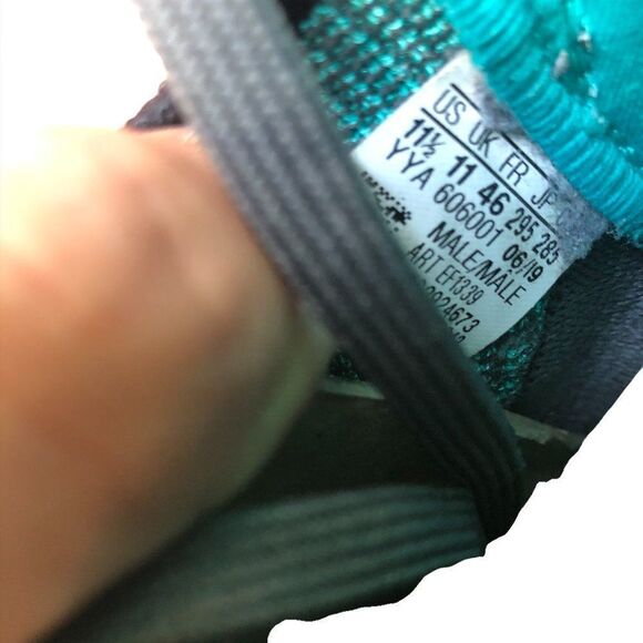 2019 Adidas UltraBoost 19 'Core Black Grey' Size 11.5 - Picture 10 of 13